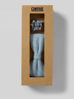 Mucha i poszetka z lnu w zestawie model ‘TURINO’ CINQUE