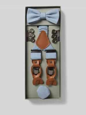 Mucha, szelki i poszetka w zestawie Roy Robson