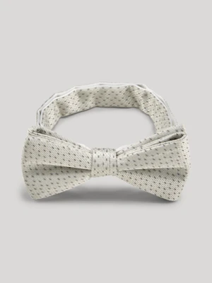 Mucha w kolorze écru i jasnej szarości, we wzór Joop