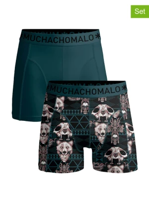 Muchachomalo Bokserki (2 pary) w kolorze niebieskim rozmiar: XL