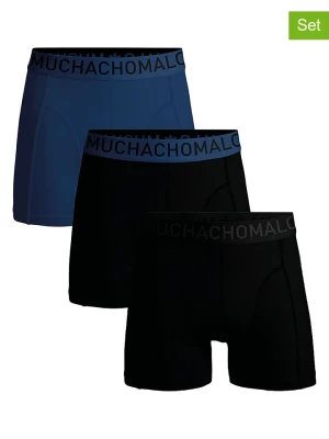 Muchachomalo Bokserki (3 pary) w kolorze czarno-granatowym rozmiar: XL