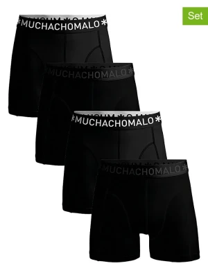Muchachomalo Bokserki (4 pary) w kolorze czarnym rozmiar: XXL