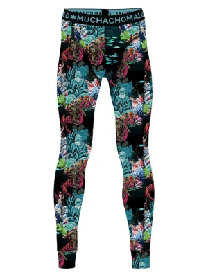 Muchachomalo Kalesony w kolorze czarnym ze wzorem rozmiar: 176