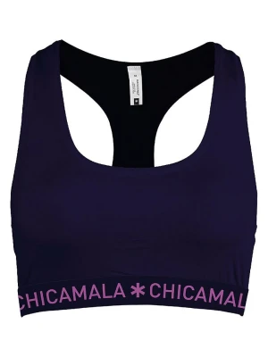 Muchachomalo Top w kolorze ciemnofioletowym rozmiar: 158 / 164
