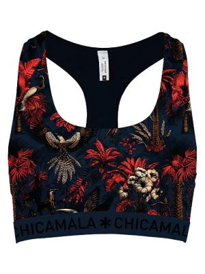 Muchachomalo Top w kolorze granatowo-czerwonym rozmiar: 158 / 164
