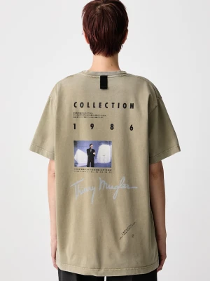 MUGLER T-shirt bawełniany damski