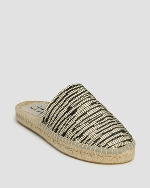 Mule Damskie Manebi Raffia Zebra Chunky Mules