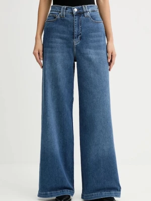 MUNTHE jeansy REWARI damskie kolor niebieski 254142525405