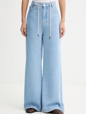 MUNTHE jeansy wide leg damskie OBEY