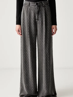 MUNTHE jeansy wide leg damskie RONAN