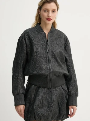 MUNTHE kurtka bomber skórzana FERRIL