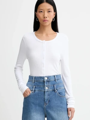 MUNTHE longsleeve GRACE kolor biały 247112324769