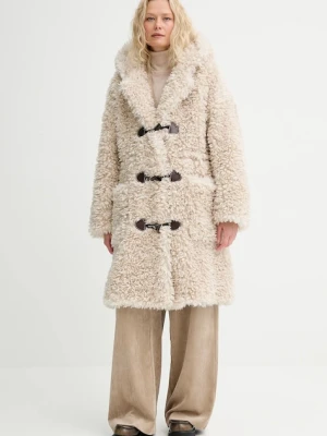 MUNTHE płaszcz LESSIAH kolor beżowy 253152425342