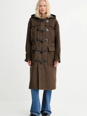 MUNTHE płaszcz wełniany LEVERNA