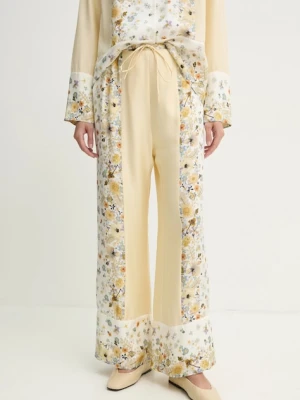 MUNTHE spodnie jedwabne FABERT