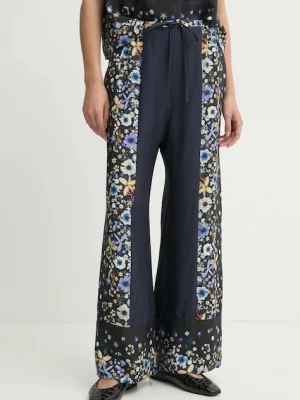 MUNTHE spodnie jedwabne FABERT