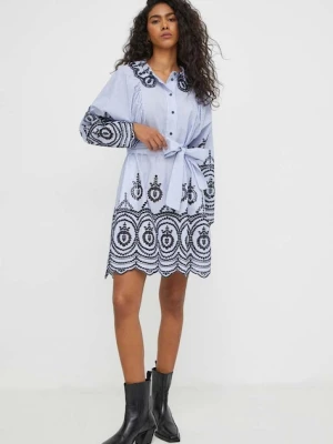 MUNTHE sukienka bawełniana