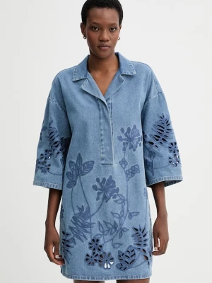 MUNTHE sukienka jeansowa BELLAR