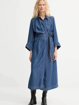 MUNTHE sukienka jeansowa PRESCOTT