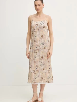 MUNTHE sukienka letnia z wiskozy BARIKA SLIP
