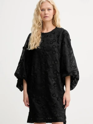 MUNTHE sukienka PANSI kolor czarny mini prosta 252131625225