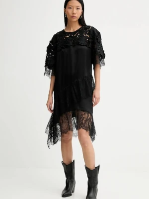 MUNTHE sukienka RADA kolor czarny mini prosta 254131025443