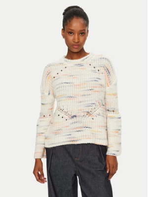 Munthe Sweter 244162024474 Beżowy Regular Fit