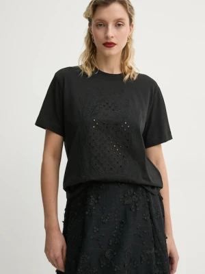MUNTHE t-shirt bawełniany FENELLA