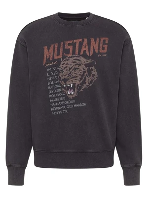 Mustang Bluza w kolorze antracytowym rozmiar: L