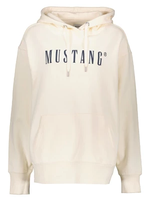 Mustang Bluza w kolorze białym rozmiar: XXL