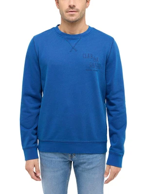 Mustang Bluza w kolorze niebieskim rozmiar: M