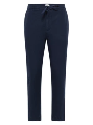 Mustang Chinosy Milano 1016436 Granatowy Tapered Fit