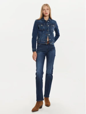 Mustang Jeansy Crosby 1015567 Granatowy Straight Fit