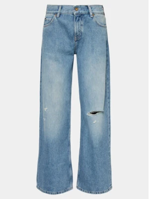 Mustang Jeansy Medley 1015030 Niebieski Wide Leg