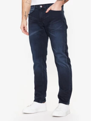 Mustang Jeansy Oregon 3112-5576 Granatowy Tapered Fit