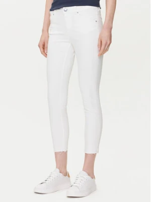 Mustang Jeansy Shelby 1016183 Biały Skinny Fit