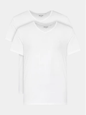 Mustang Komplet t-shirtów 1014664 Biały Regular Fit