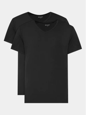 Mustang Komplet t-shirtów 1014664 Czarny Regular Fit