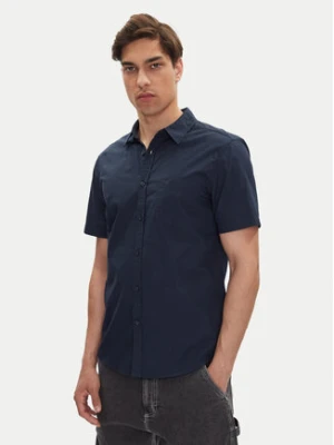 Mustang Koszula Gilroy 1016251 Granatowy Slim Fit