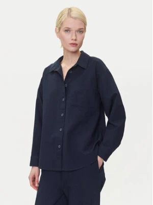 Mustang Koszula Willow 1016575 Granatowy Relaxed Fit