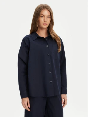 Mustang Koszula Willow 1016575 Granatowy Relaxed Fit