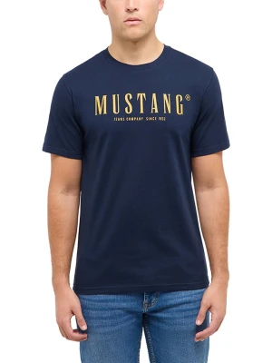 Mustang Koszulka "Austin" w kolorze granatowym rozmiar: L