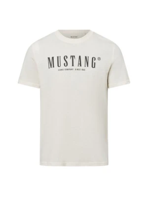 Mustang Koszulka męska - Austin Mężczyźni Bawełna beżowy,