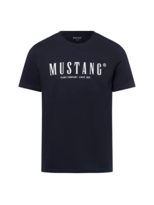 Mustang Koszulka męska - Austin Mężczyźni Bawełna niebieski,