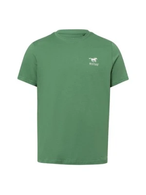 Mustang Koszulka męska - Austin Mężczyźni Bawełna zielony,