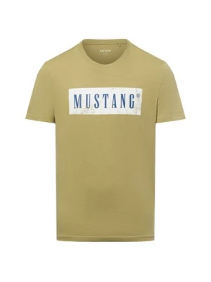 Mustang Koszulka męska - Austin Mężczyźni Bawełna zielony,