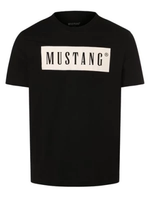 Mustang Koszulka męska - Austin Mężczyźni Dżersej czarny nadruk,