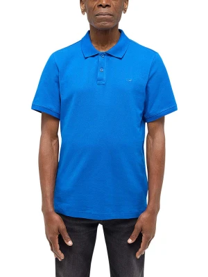 Mustang Koszulka polo w kolorze niebieskim rozmiar: XL
