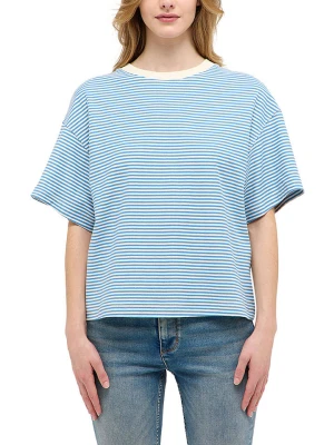 Mustang Koszulka w kolorze błękitnym rozmiar: S