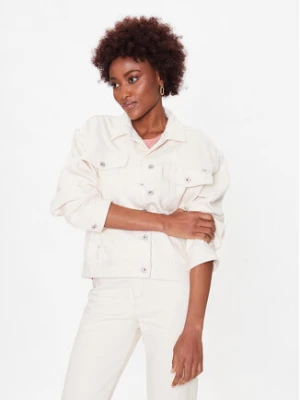 Mustang Kurtka jeansowa Luise 1013493 Écru Regular Fit